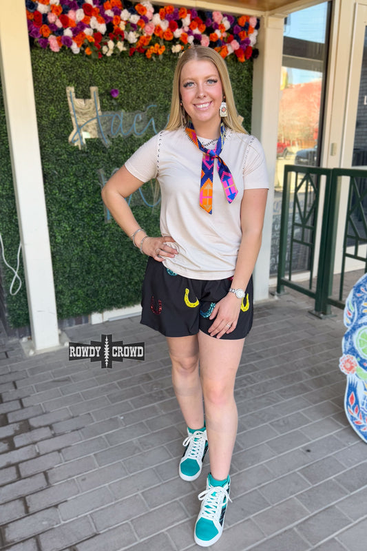 CREAM- Starry Stud Tee