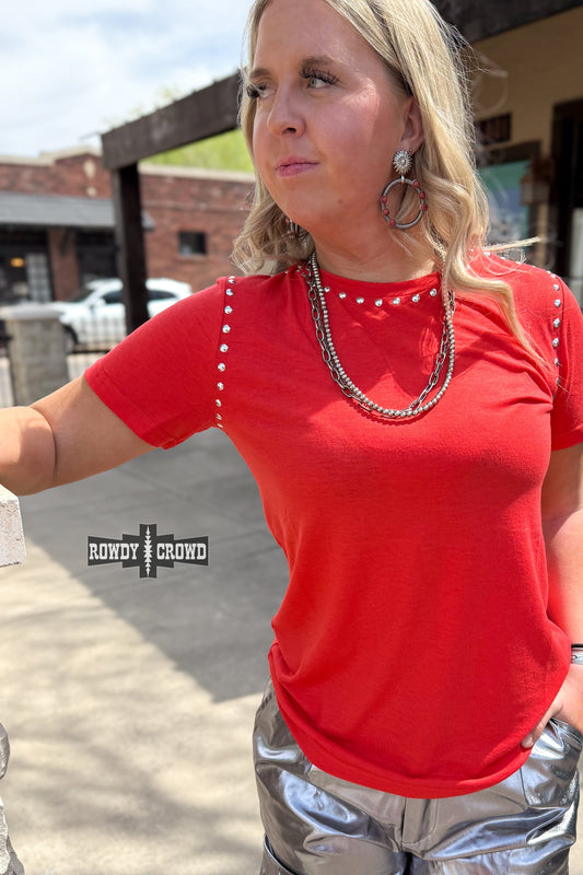 CANDY APPLE- Starry Stud Tee