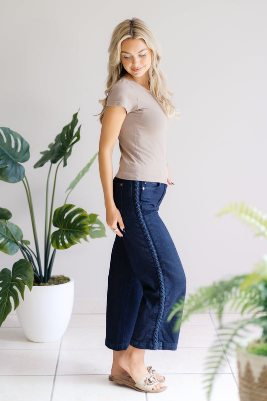 Light Mocha Timeless Basics Top