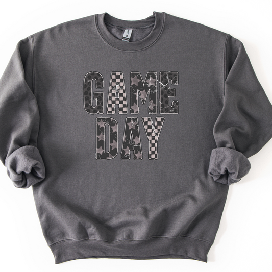 Game Day Grunge Graphic Tee & Sweatshirt