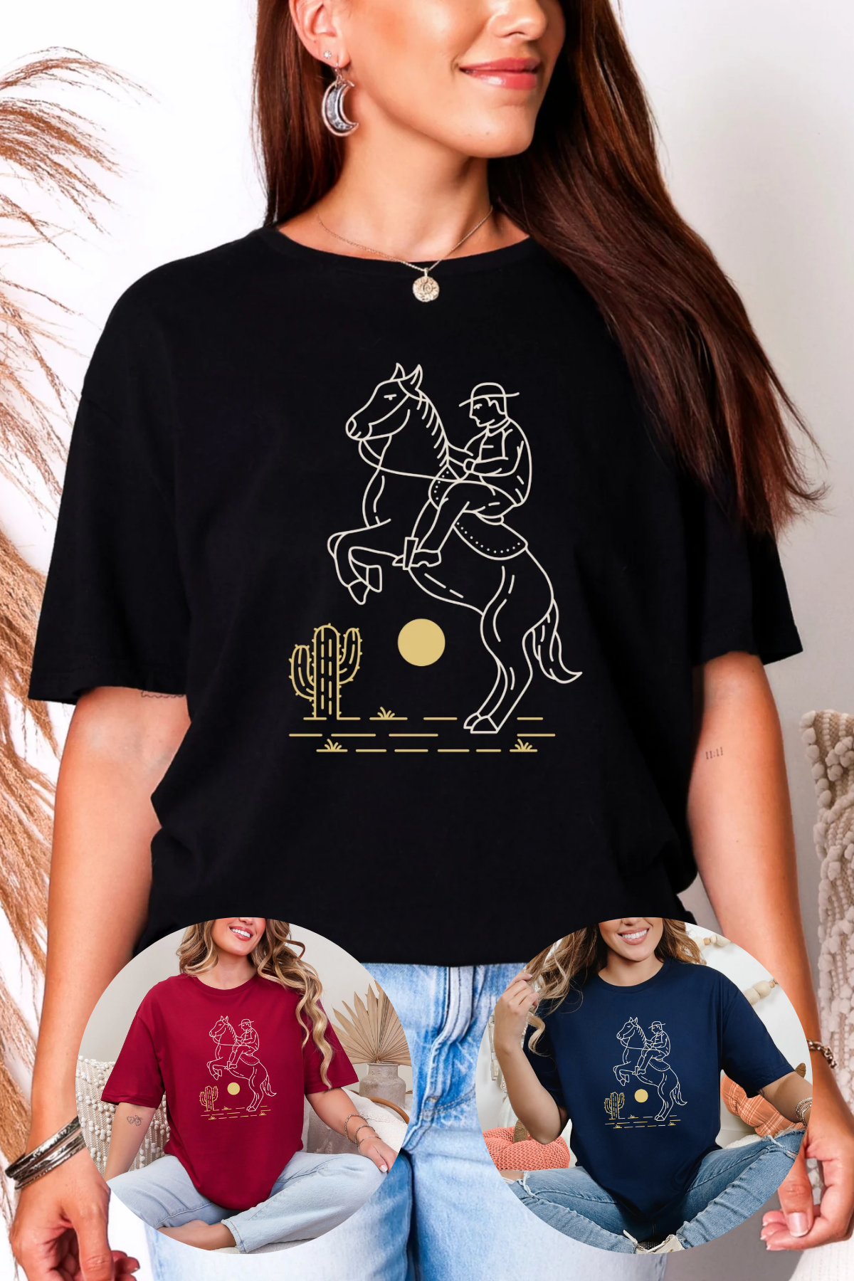 Ride Em' Cowboy Graphic Tee