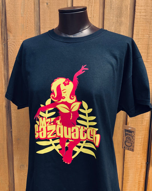 Mz Sazquatch t-shirt