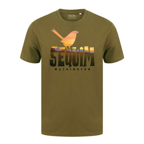 Sequim bird graphic t-shirt